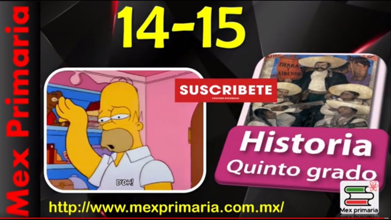 Historia Quinto Grado Página 14