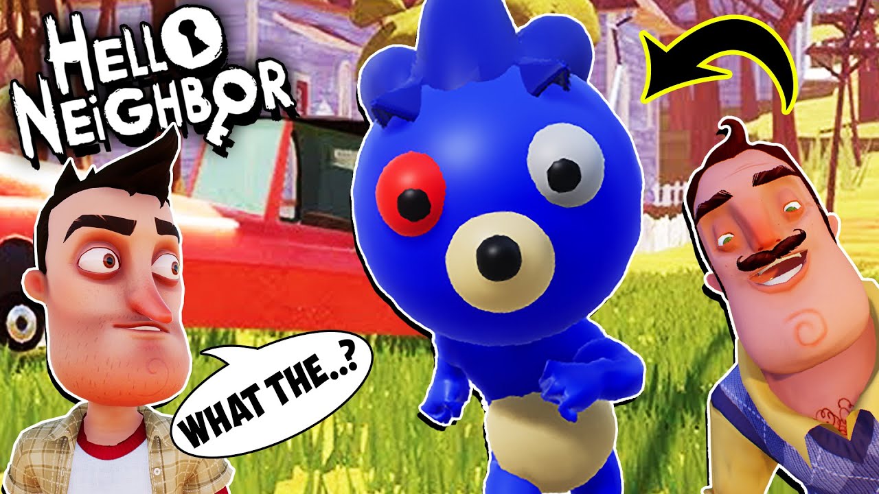 HELLO SONIC PIGGY | Hello Neighbor Mod - YouTube