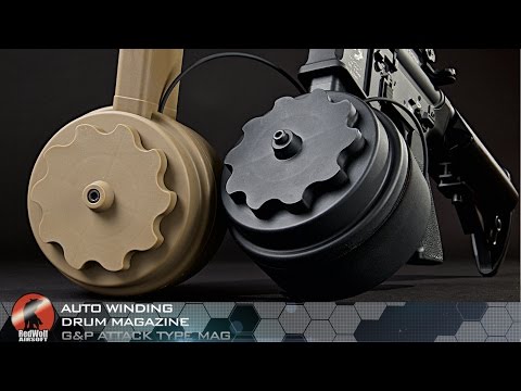 auto-winding-drum-magazine:-g&p-attack-type-mag-–-redwolf-airsoft-rwtv