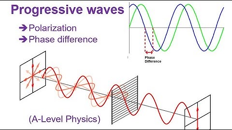 Polarization & phase difference - A-level physics