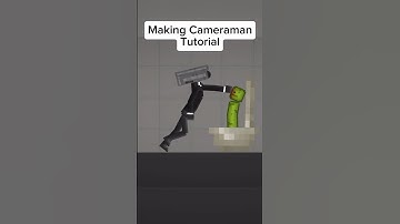 Melon Playground || Making Cameraman From Skibidi Toilet Tutorial