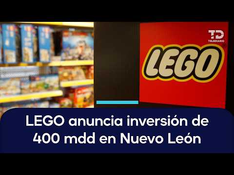 LEGO announces a $400 million investment in Nuevo León; it will generate 1,300 jobs.