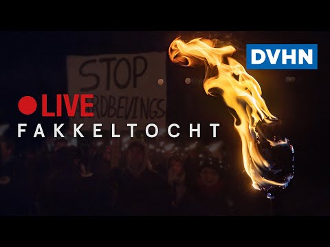 Live-uitzending: De fakkeltocht in Groningen