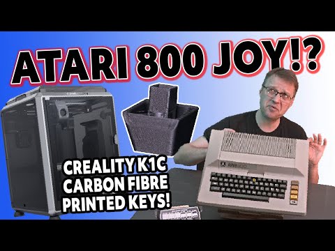 Atari 800 - Diagnostic Cart Build & Key Cap 3D Printing - #retrocomputing #nostalgia #repair PCBWAY