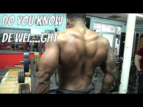 Grow Massive Lats Raw Back Training