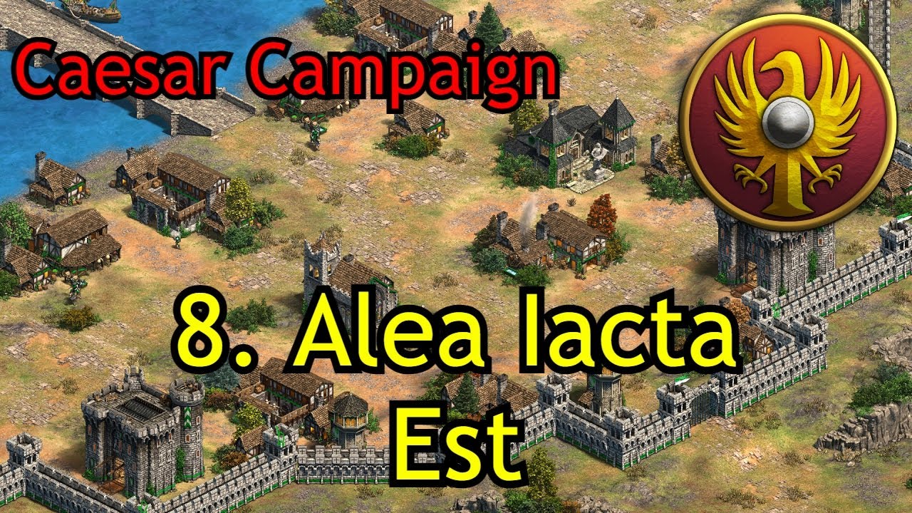8. Alea Iacta Est | Julius Caesar | AoE2: DE Custom Campaign - YouTube