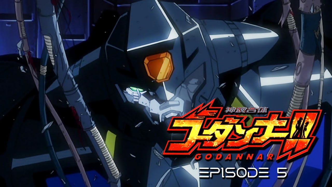 All Action Mecha Moments in Anime Godannar Season 1 Episode 5 [s1e5] # ...