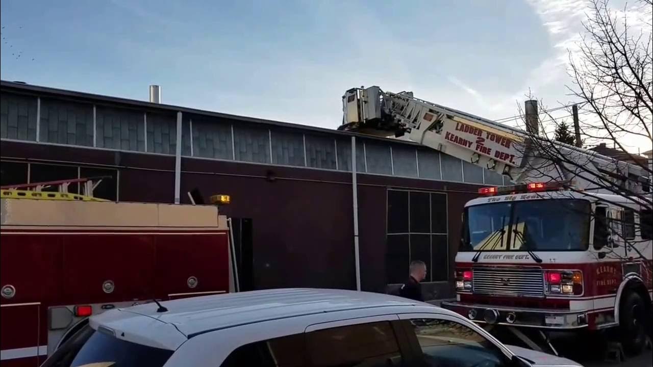 Harrison NJ Pechter's Bakery Fire (840 Jersey St) 111216 YouTube