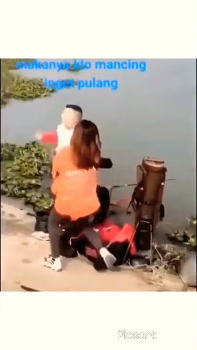 istri ngamuk saat suaminya  Gak pulang mancing#shorts#fishing#ngamuk