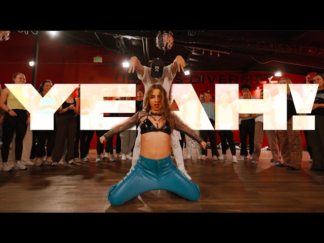 YEAH! - Usher (Super Bowl Mix) Dance | Matt Steffanina u0026 Enola Bedard class=