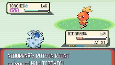 Pokemon Emerald - Hard Edition (beta 1.03) (GBA / Game Boy Advance) - Vizzed.com GamePlay (rom hack)