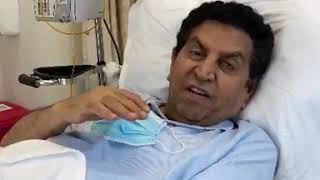 الشاعر كريم العراقي في احد مستشفيات ابو ظبي بعد استئصال ورم خبيث  دعواتكم له بالشفاء