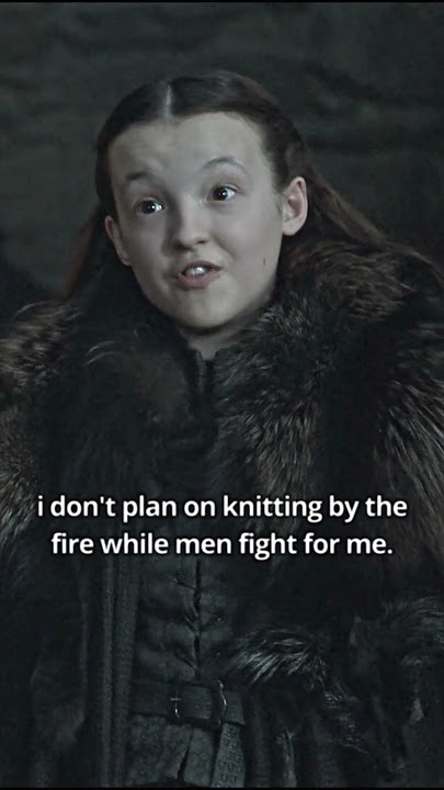 Lady of Courage || Lyanna Mormont || Ellie in Game of Thrones