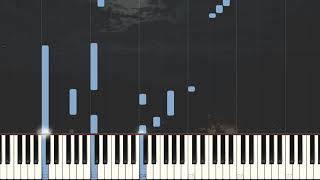 "Nightwalk" by Dennis Korn TUTORIAL (Original Version with Synthesia exported) screenshot 4