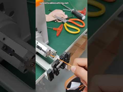 Coaxial Cable Stripping Machine for Transformer Wire Processing