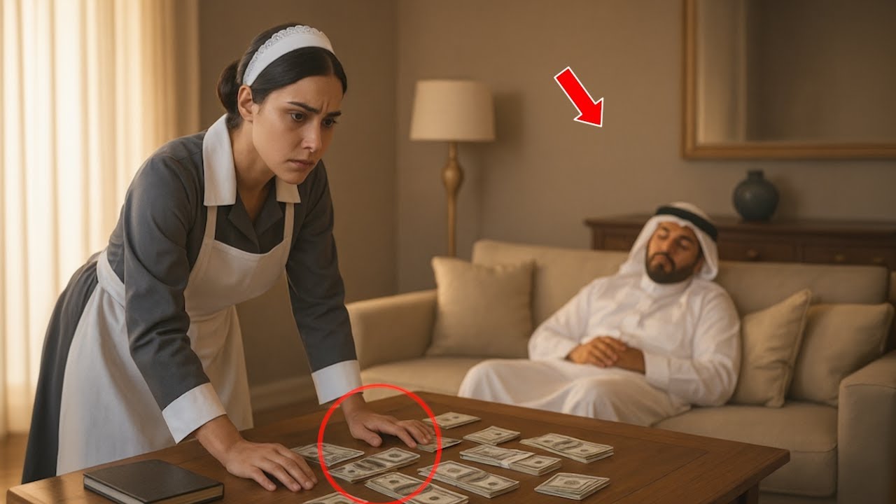 Youssef Al-Mutairi deed alsof hij sliep, maar zijn ogen waren half open. In het maanlicht zag hij haar de kamer van zijn baby binnenglippen. Ze tilde Laila op, ging op de grond zitten en maakte...
