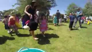 My 3 Year Old Easter Egg Hunting with a Gopro!!!