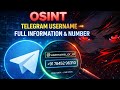 Telegr4m Username Se Puri Jankari? M0bile Number Investigation Expl4ined | 0SINT Awareness
