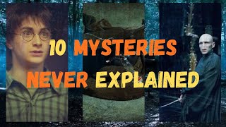 10 Harry Potter Mysteries the Movies Never Explained | Harry Potter Mysteries Guide
