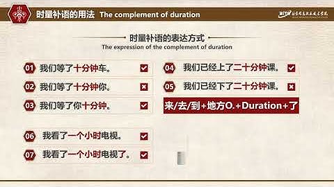 Basic Chinese Grammar: Complement 01 基础汉语语法 补语 01