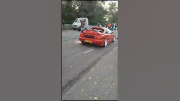 Toyota shooting insane flames whit insane bangs