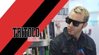 Video thumbnail of "TRITOLO NEWS #3 - SALMO: "Alla nuova generazione manca l'esperienza...gli manca il militare""