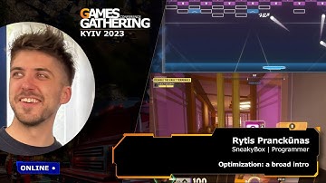 Optimization: a broad intro [Rytis Pranckūnas, SneakyBox]