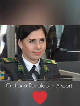Cristiano Ronaldo in Airport ||