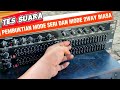 setting crossover dbx mode bass ALAMI vs mode bass NONJOK