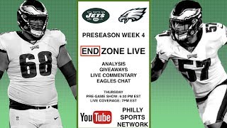 JETS VS EAGLES PRESEASON LIVE STREAM WATCHALONG