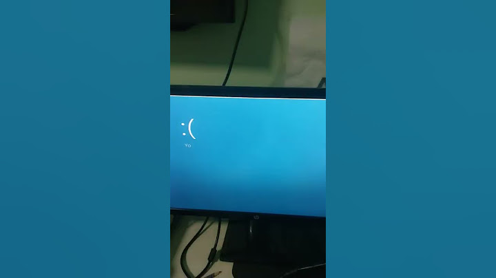 สอนจอฟ้า Windows 10 21H2