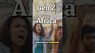 "Gen Z" protests erupts in Africa  #africa #african #africanews #morocco #madagascar