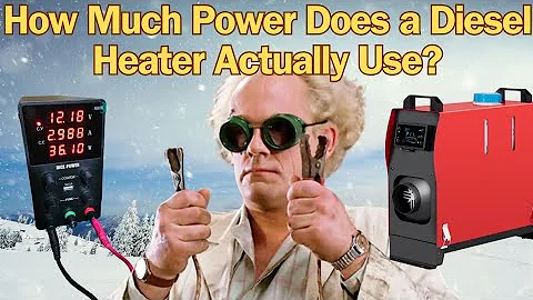 How much Power Does a Chinese Diesel Heater Actually Use? Winter Camping in Canada