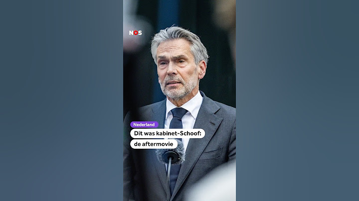 Dit was kabinet-Schoof: de aftermovie