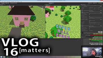 Vlog Matters 16: Pink House Problems [Game Dev Vlog]