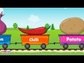 Learn Vegetable Train - learning for kids