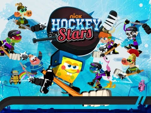 Nick Hockey Stars 2015 - Pig (Pickle Trouble) Gameplay VS. Spongebob  Squarepants + Patrick Star! 