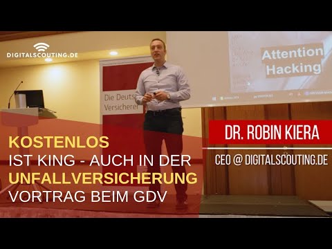 FREE IS KING ALSO IN ACCIDENT INSURANCE | LECTURE AT GDV (GERMAN)