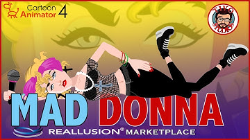 Mad Donna  for Cartoon Animator 4