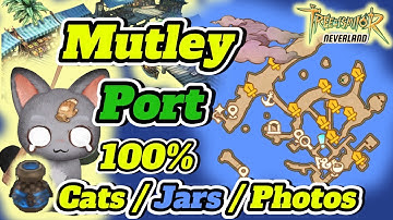 Mutley Port Cats/Frays, Jars, Photo Location Guide 100% Complete Tree of Savior: Neverland