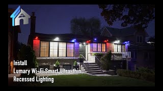 Lumary LED Smart Wifi Recess Lighting (Install)