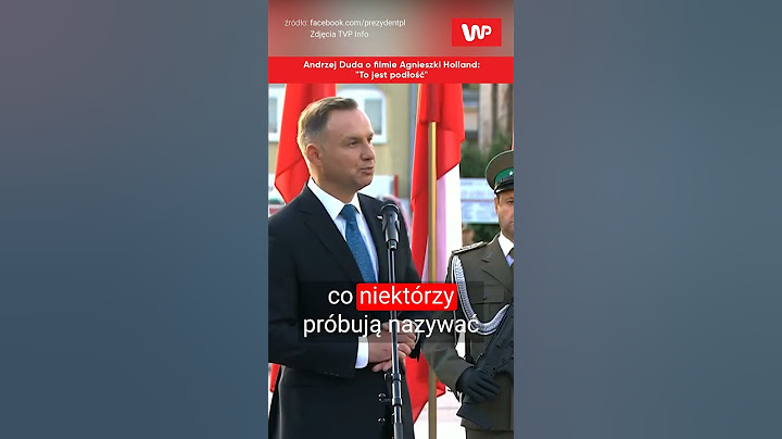 "To jest podłość". Duda w mocnych słowach  o filmie Holland "Zielona granica" #shorts