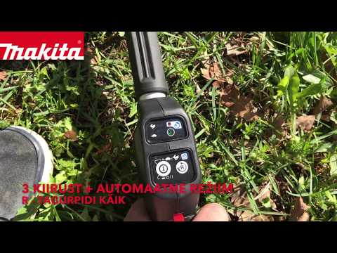 Video: „Makita“krūmapjovė: Belaidžių Elektrinių Krūmapjovių Ypatybės. Modelių UH4861, UH4261 Ir Kitų Charakteristikos