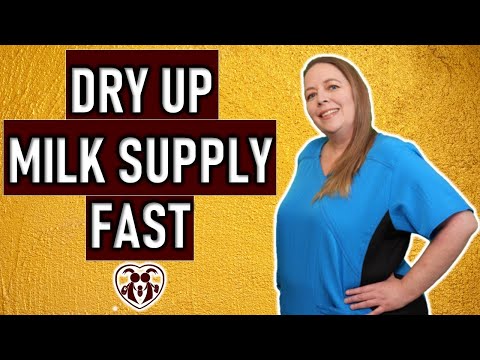Video: How To Stop Milk Production