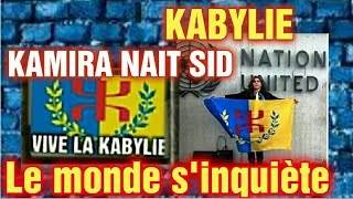 KABYLIE LE MONDE ENTIER SINQUIÈTE POUR KAMIRA NAIT SID EN ALGÉRIE