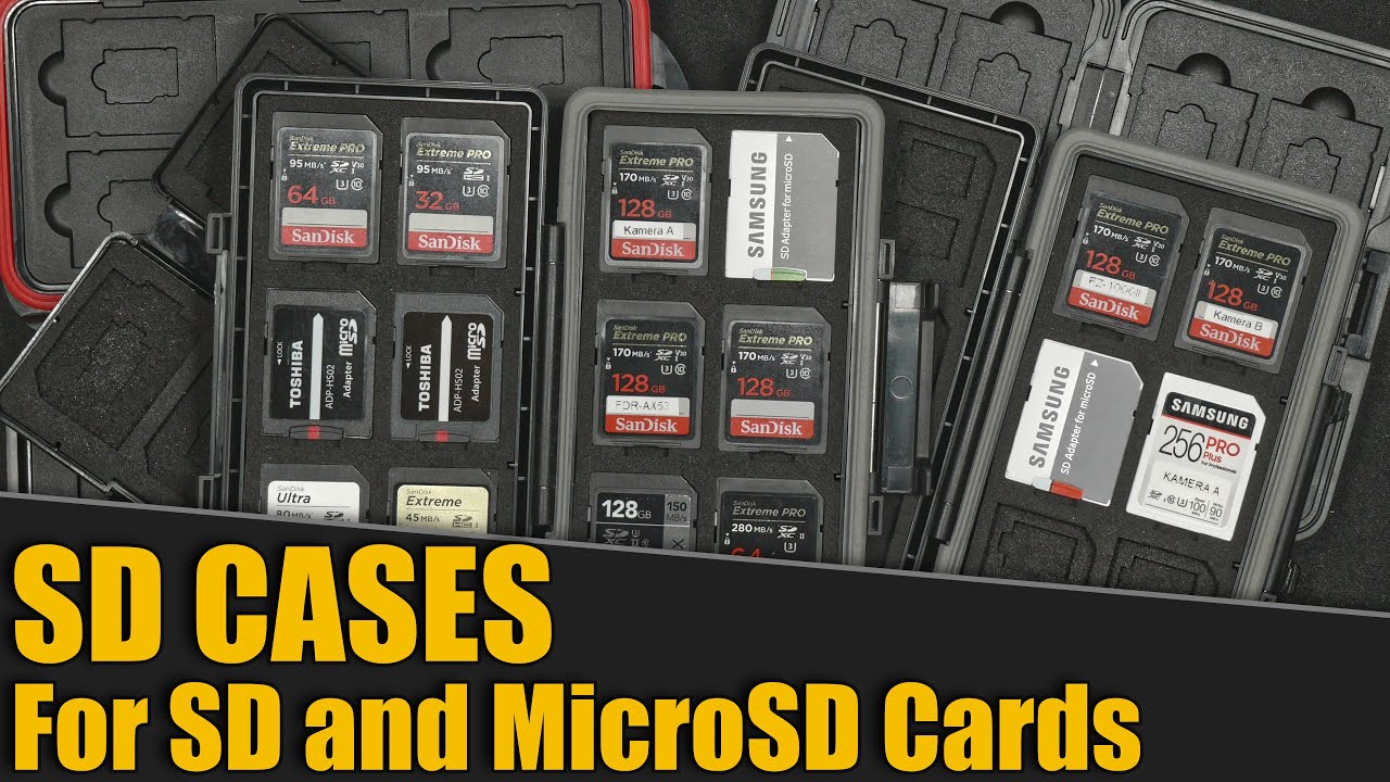 Best SD & MicroSD Card Case? YouTube