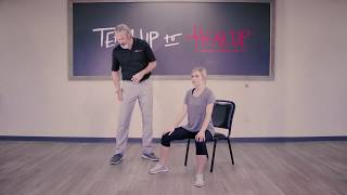 McKenzie Seated Flexion for Low Back Pain or Sciatic Pain While Sitting