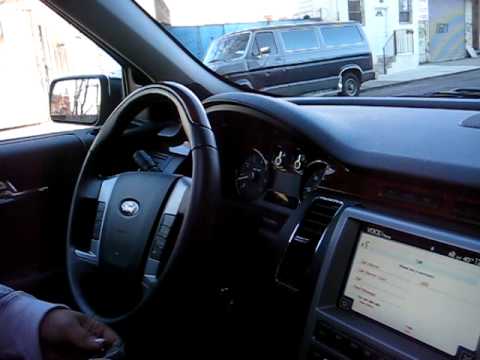Testing out the Sync feature on the 2009 Ford Flex