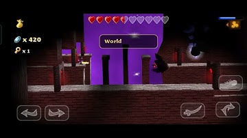 Worlds end keep - Getting the key to door and path ahead..  #swordigo