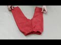 تفصيل بنطلون بيبي بطريقه بسيطه ومدهشه من 9 شهور إلى سنه